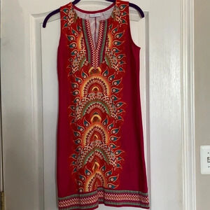 Southwestern Print Dress